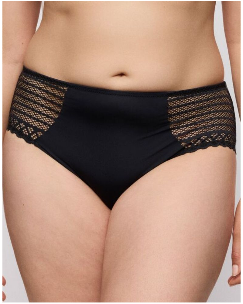 Bragas de cintura alta Prima Donna Twist Twist Side (Charbon)