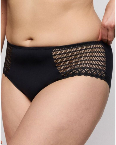 Culotte taille haute Prima Donna Twist Twist Side (Charbon)