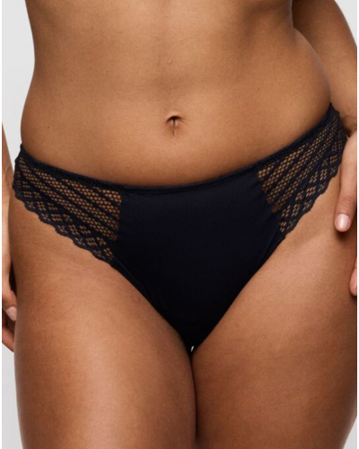 Thong Prima Donna Twist Twist Side (Charbon)