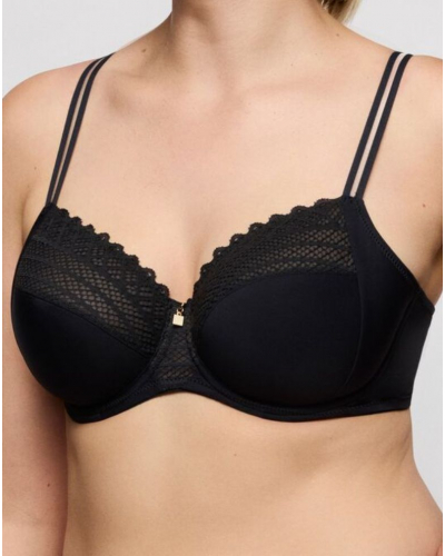 Sujetador copa entera Prima Donna Twist Twist Side (Charbon)