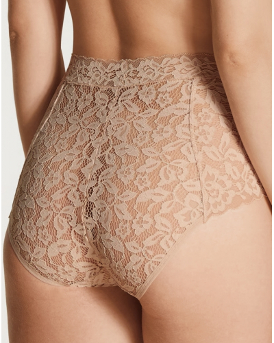 High-waist panties Calida Natural Comfort Lace (Rose Teint)