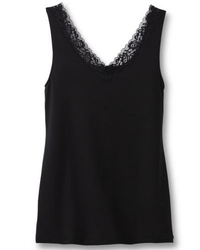 Tank tops Calida Natural Comfort Lace (Black)