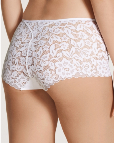 Braguitas de talle alto Calida Natural Comfort Lace (Negro)