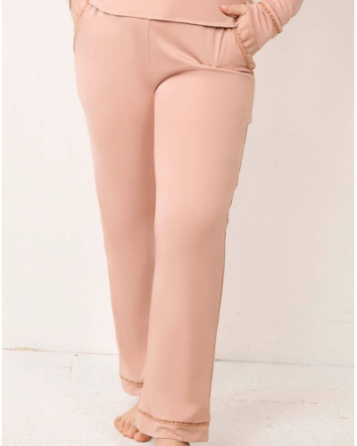 Pantalón en Tencel Maison Lejaby Softness (Aurore)