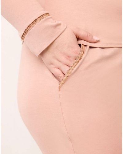 Pantalon en Tencel Maison Lejaby Softness (Aurore)