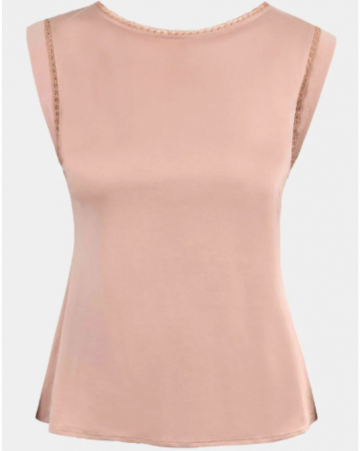 Top manches courtes en Tencel Maison Lejaby Softness (Aurore)