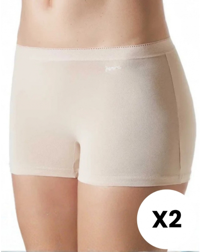 Pack of 2 cotton boxer shorts Janira Esencial