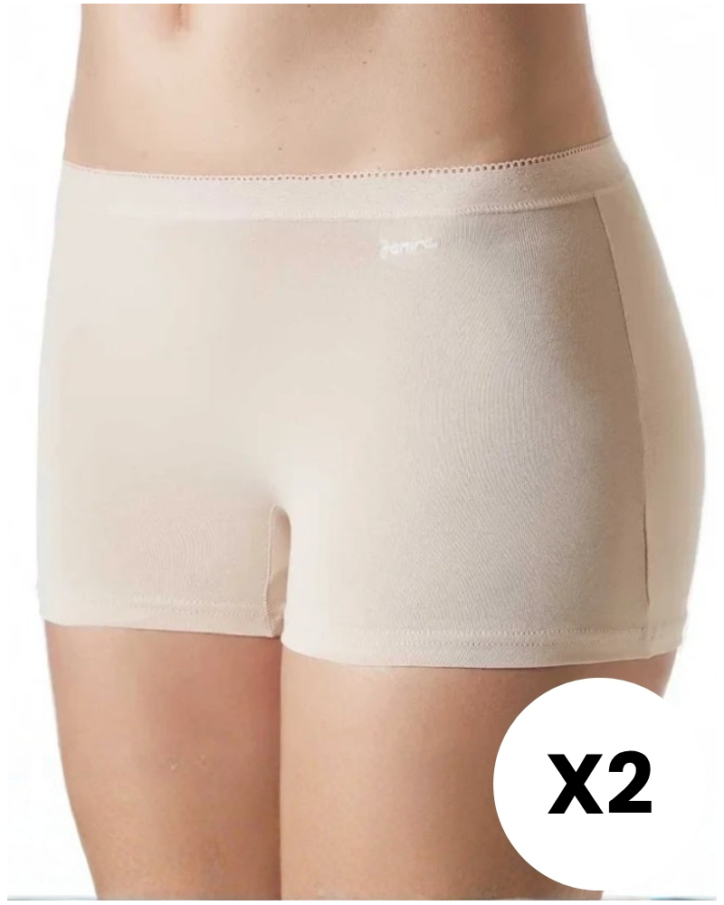 Pack of 2 cotton boxer shorts Janira Esencial