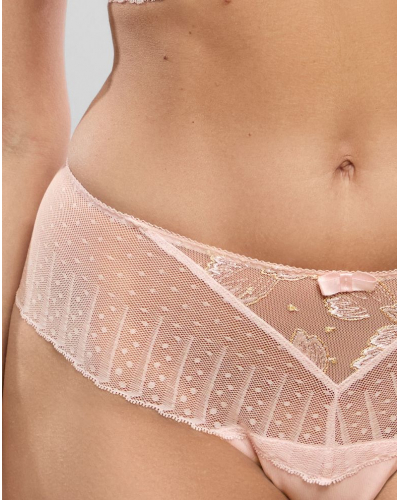 Thong shorty Empreinte Amour (Crystal)