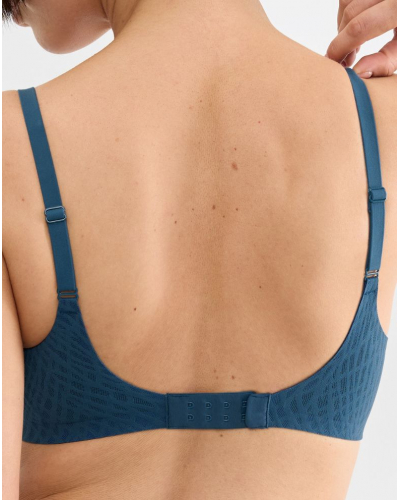 Sujetador sin aros push-up Sloggi Zero Feel Bliss (Smoky Blue)