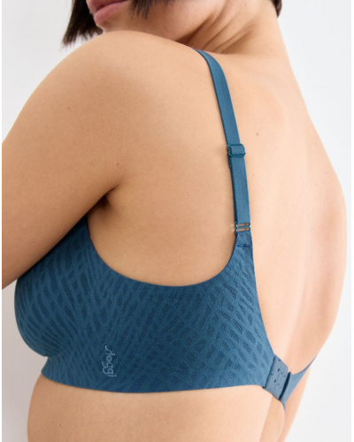 Sujetador sin aros push-up Sloggi Zero Feel Bliss (Smoky Blue)