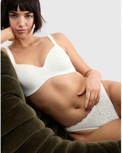 Sostén push-up sin aros Sloggi Zero Feel Bliss (Silk White)