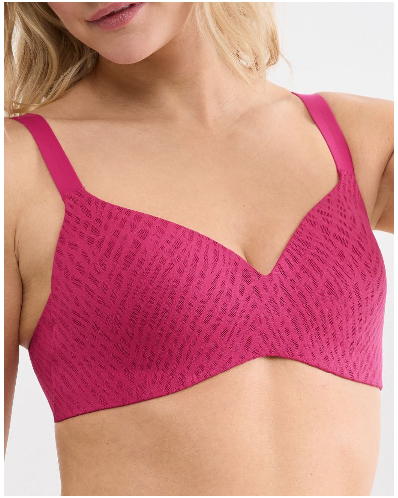 Sostén push-up sin aros Sloggi Zero Feel Bliss (Berry)