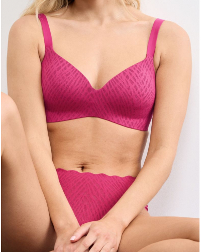 Sostén push-up sin aros Sloggi Zero Feel Bliss (Berry)