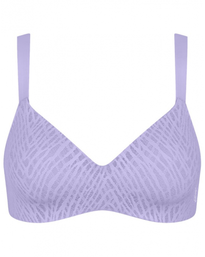 Push-up bralette wireless Sloggi Zero Feel Bliss (Light Lilac)