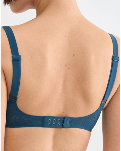 Sostén push-up sin aros Sloggi Zero Feel Bliss (Smoky Blue)