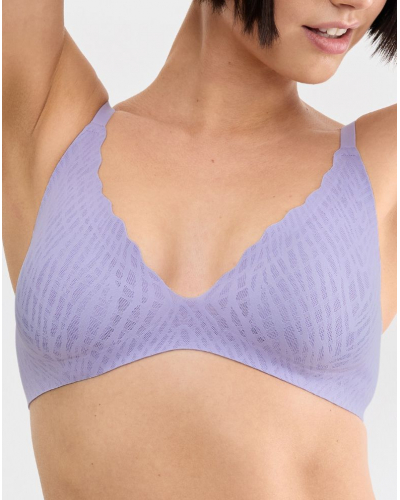 Sujetador sin aros push-up Sloggi Zero Feel Bliss (Light Lilac)