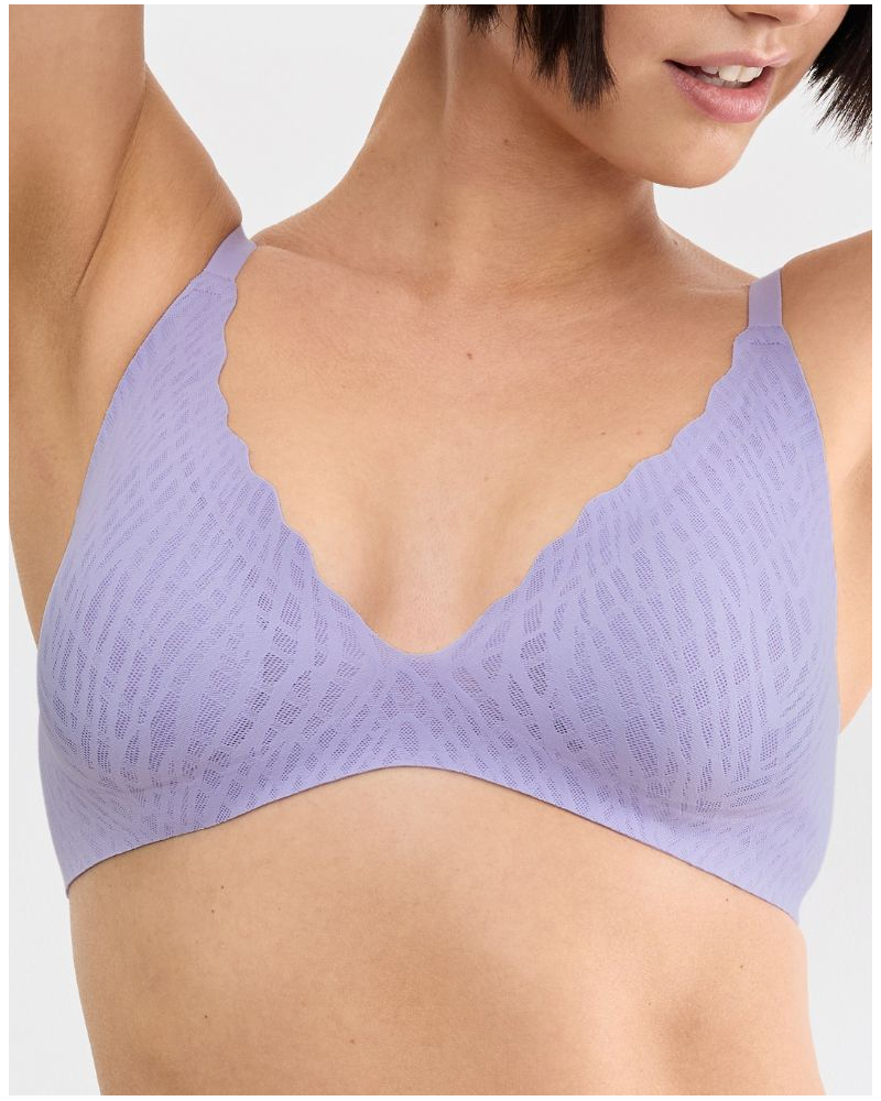 Soutien-gorge push-up sans armature Sloggi Zero Feel Bliss (Light Lilac)