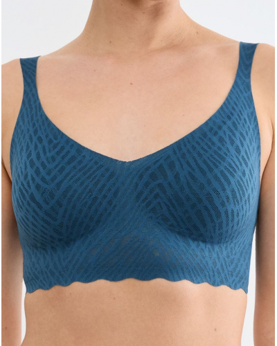 Bralette Sloggi Zero Feel Bliss (Smoky Blue)