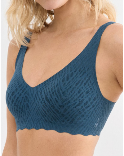 Bralette Sloggi Zero Feel Bliss (Smoky Blue)