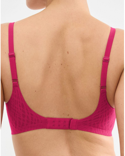 Sujetador sin aros push-up Sloggi Zero Feel Bliss (Berry)