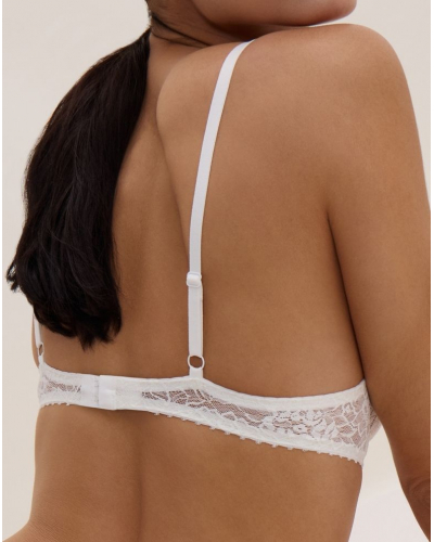 Soutien-gorge triangle armatures Aubade Ivresse Baroque (Opale)