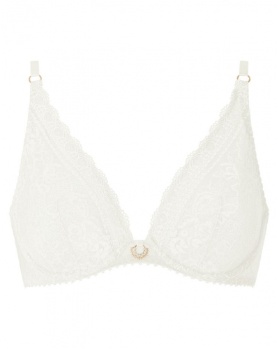 Soutien-gorge triangle armatures Aubade Ivresse Baroque (Opale)