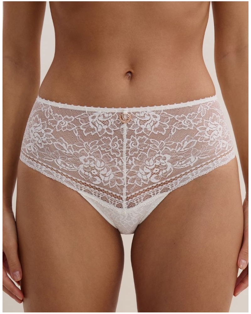 High-Waist Brief Aubade Ivresse Baroque (Opale)