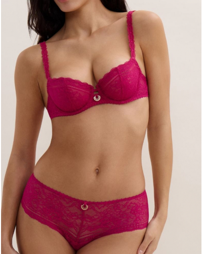 Underwired Balcony Bra Aubade Ivresse Baroque (Pink Muse)