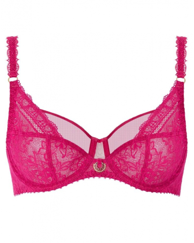 Sujetador completo tipo foulard Aubade Ivresse Baroque (Pink Muse)