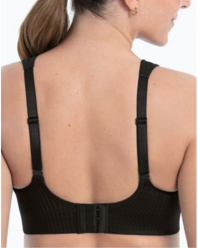 Soutien-gorge de sport maintien maximum dos croisé variable Anita Active Air Control X Deltapad (Noir)