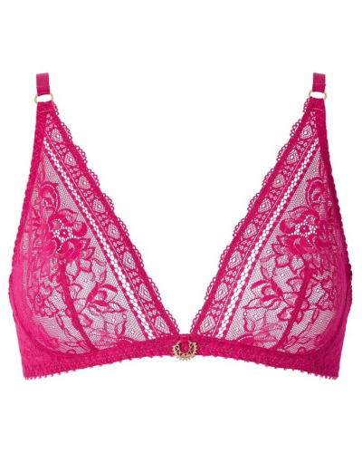 Bralette triangular Aubade Ivresse Baroque (Pink Muse)