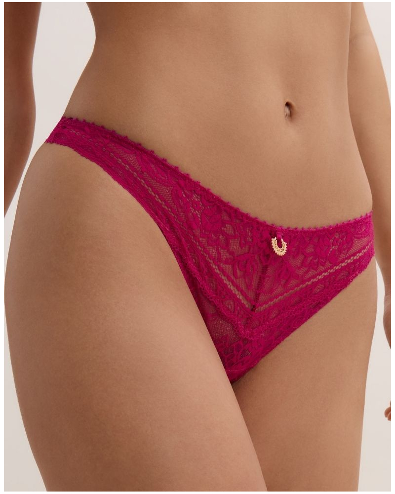 Thong Aubade Ivresse Baroque (Pink Muse)