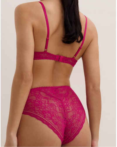 High-Waist Brief Aubade Ivresse Baroque (Pink Muse)