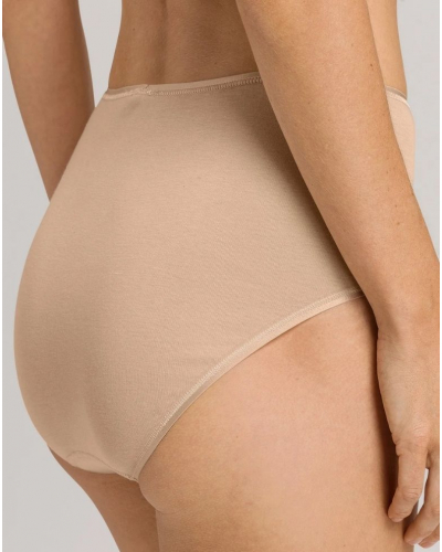 Women's maxi brief 100% cotton Hanro Cotton Seamless (Beige)