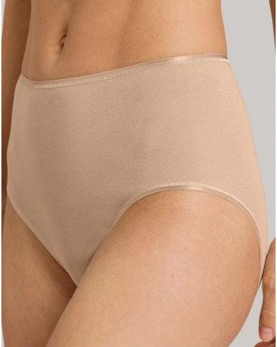 Women's maxi brief 100% cotton Hanro Cotton Seamless (Beige)