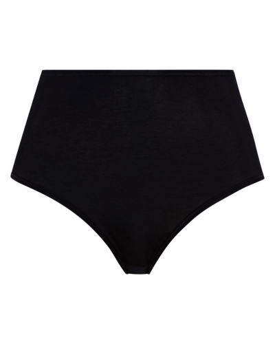 Braga maxi para mujer 100% algodón Hanro Cotton Seamless (Negro)