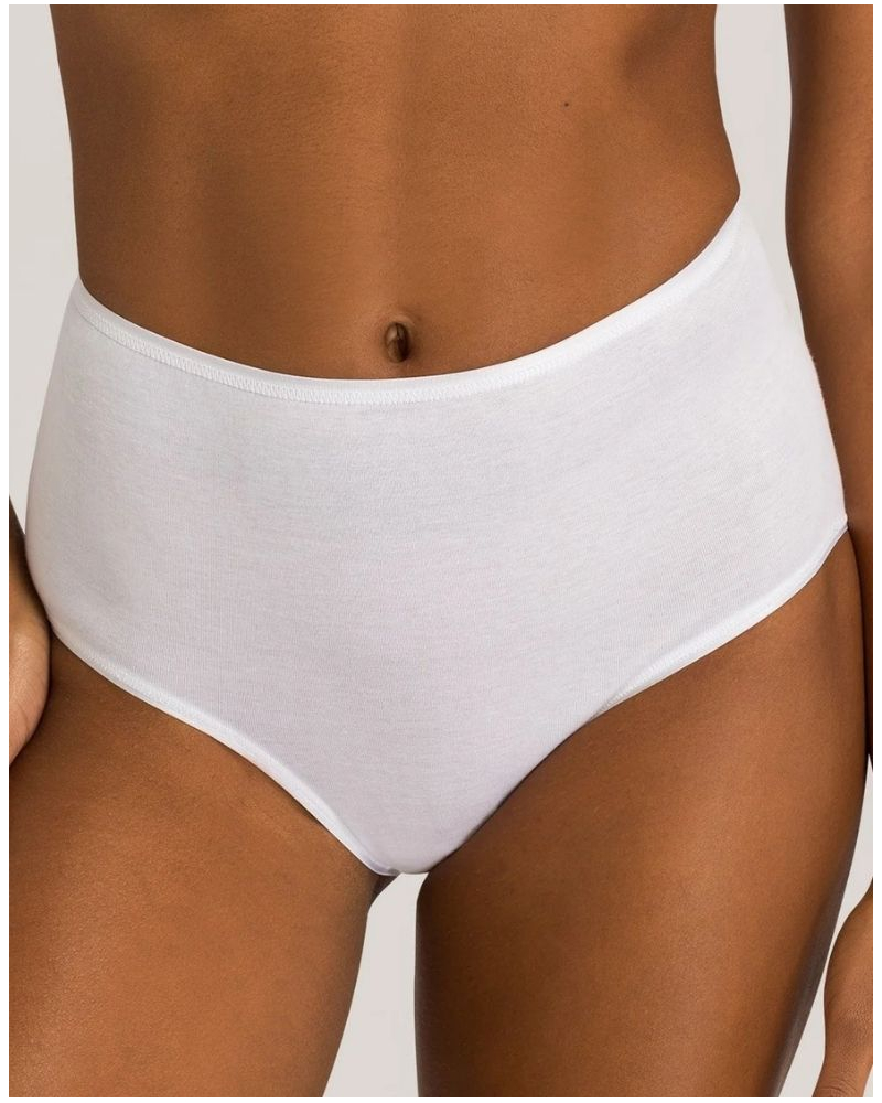 Braga maxi para mujer 100% algodón Hanro Cotton Seamless (Blanco)