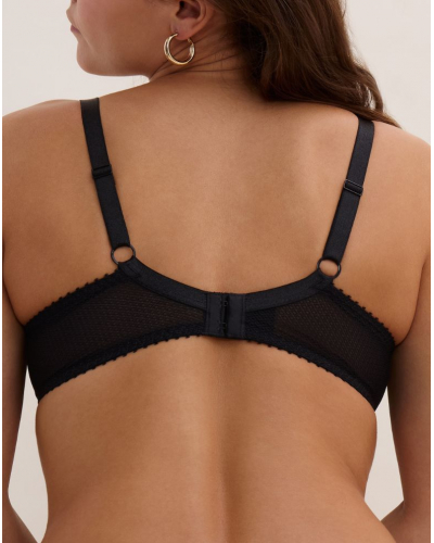 Plunge padded bra Aubade Flawless Love (Black)