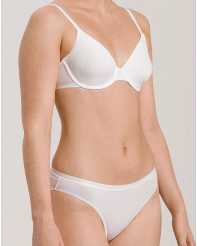 Slip mini femme Hanro Cotton Sensation (Blanc)