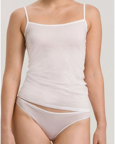 Women's mini brief 100% cotton Hanro Ultralight (White)