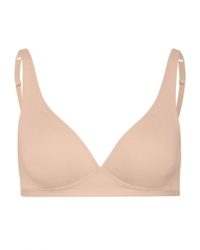 Wireless bra Hanro Cotton Sensation (Beige)