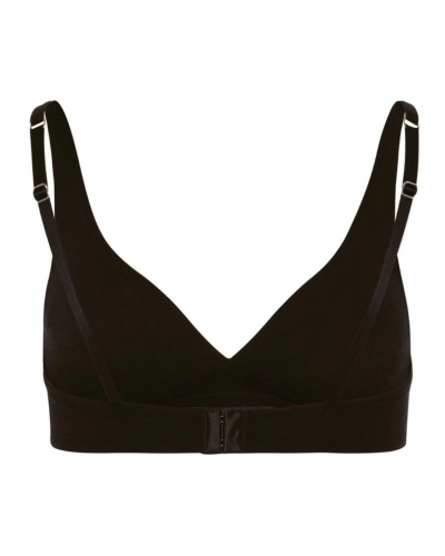 Wireless bra Hanro Cotton Sensation (Black)