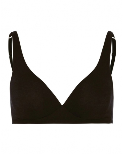 Wireless bra Hanro Cotton Sensation (Black)