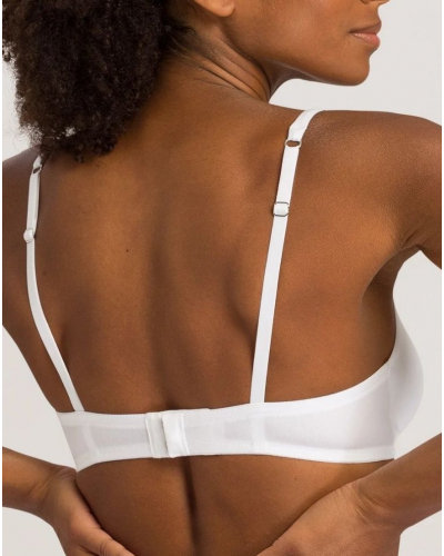 Wireless bra Hanro Cotton Sensation (White)