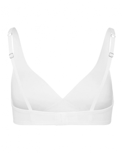 Sujetador sin aros Hanro Cotton Sensation (Blanco)
