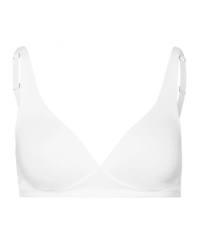 Sujetador sin aros Hanro Cotton Sensation (Blanco)