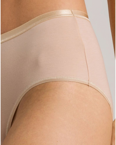 Calzoncillos mujeres maxi de algodón Hanro Cotton Sensation (Beige)