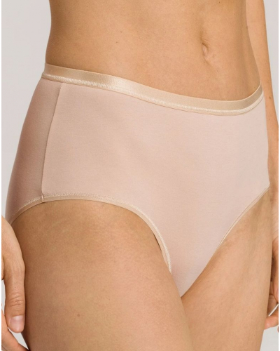 Slip femme maxi coton Hanro Cotton Sensation (Beige)