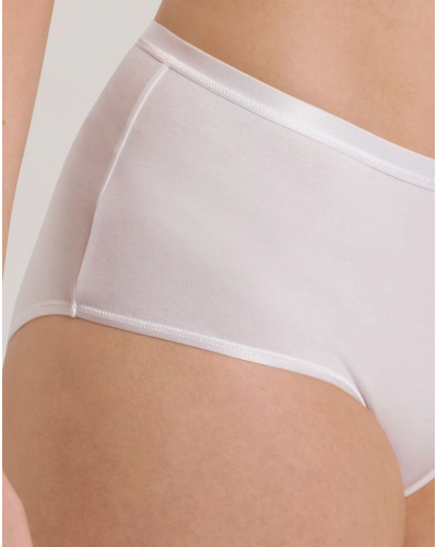 Braga maxi para mujer Hanro Cotton Sensation (Blanco)